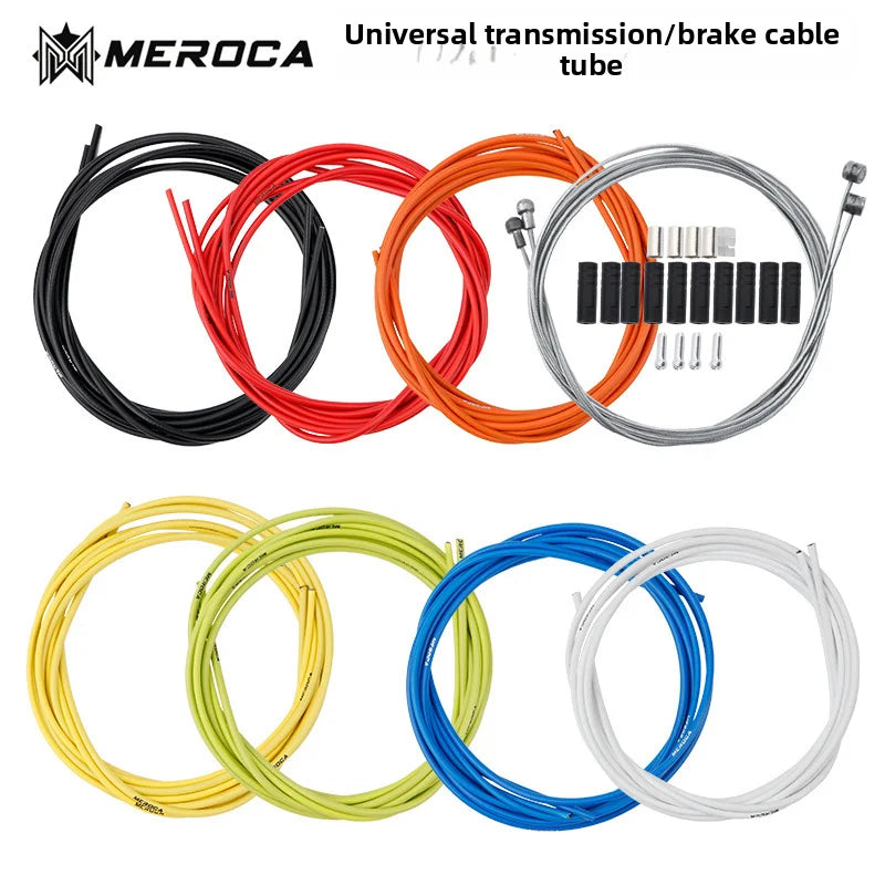 Bicycle brake cable tube, cable core, mountain bike shifting cable tube set, color, V disc brake universal Oasis Select