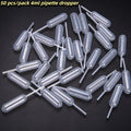 50Pcs Transparent Disposable Straw 4ml for Ice Cream Jelly Milkshake Food Packaging Party Supplies Droppers Oasis Select onesize