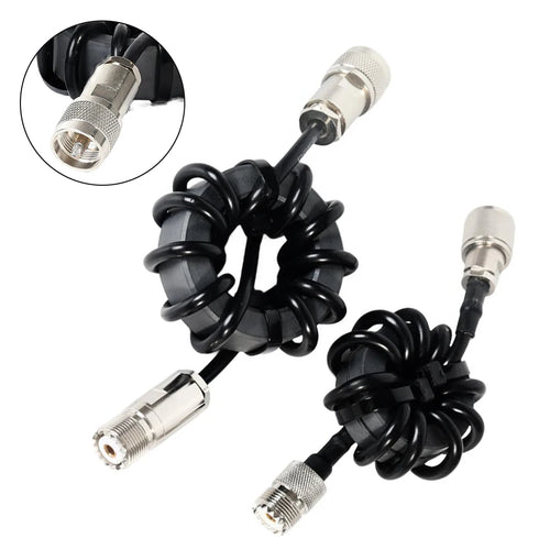 1.8–30MHz HF Shortwave Choke Coil Magnetic Ring | M Male Female HF Choke Coil Oasis Select