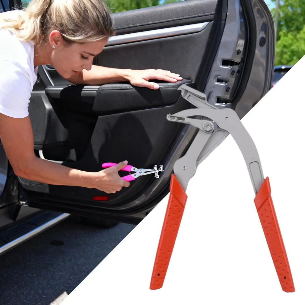 Clip Pliers Removal Tool Ergonomic Non-Slip Automotive Pliers Automotive Clip Removal Tool for DIY Auto Vehicle Maintenance Oasis Select