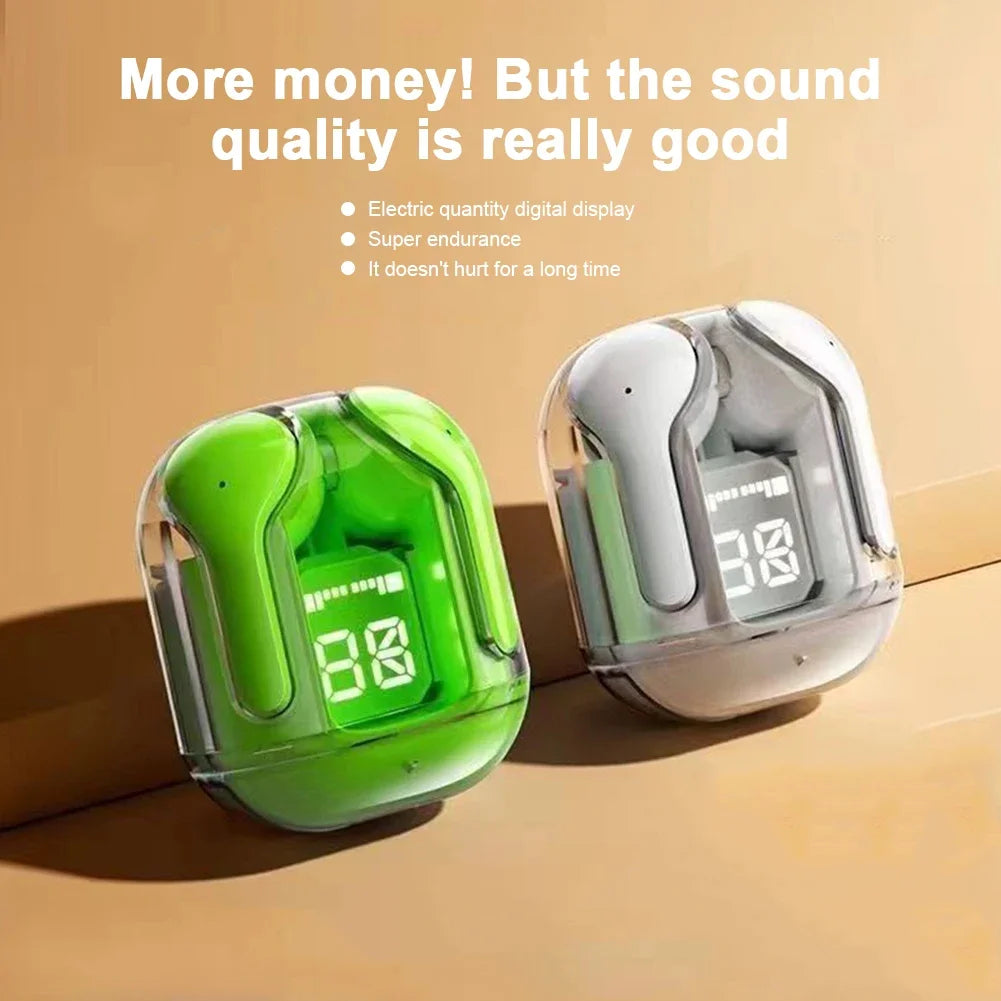 Fanmuran TWS Bluetooth 5.3 Earbuds ANC | Digital Display Case