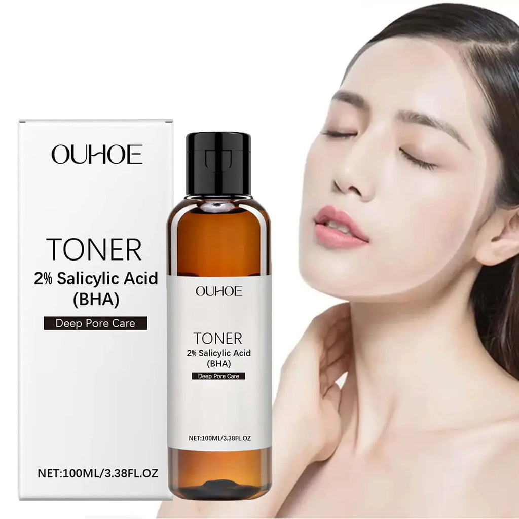 Salicylic Acid Toner for Acne Removing Control Oil Shrink Pores Remove Pimple Exfoliating Moisturizing Brighten Facial Toner Oasis Select Default Title