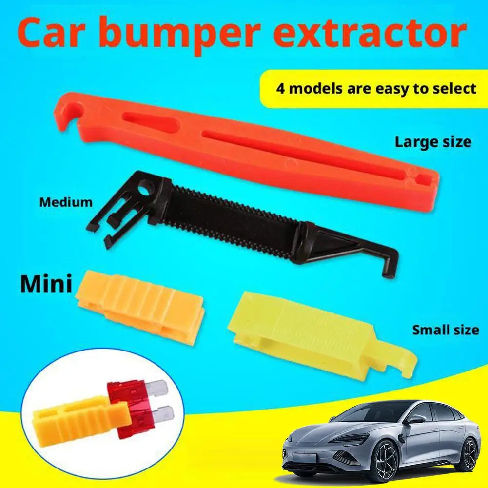 4 Pieces Micro Car Fuse Fetch Clips Car Fuse Extractor Fuse Remover Plastic Plier Tweezers Installation Tool Oasis Select