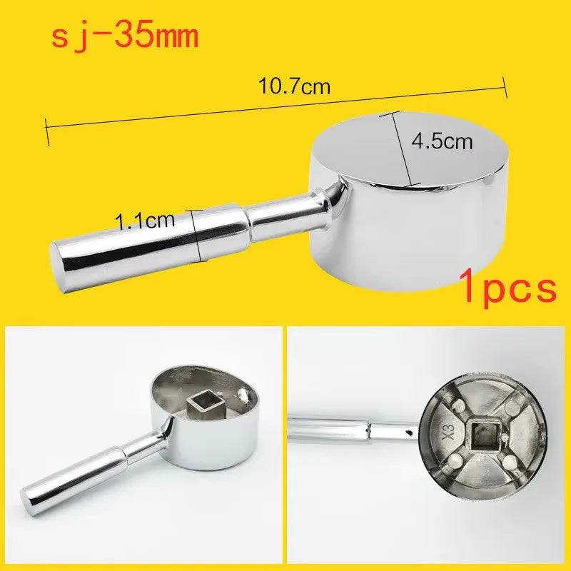 Faucet Handle Dish Basin Shower Switch Dial Hot Cold Water Tap Replacement Cover pressure balance Faucet Hardware Accessories Oasis Select F sj-35mm