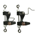 6/2/1PC Downrigger Tension Fishing Trolling Clips Release Clips Outrigger Boat Kayak Kite Fishing Release Clip Fishing Tackle Oasis Select 2PC