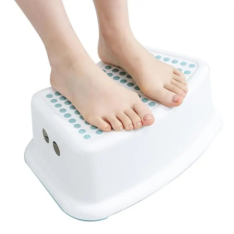 Squatting Toilet Stools Non-slip Bathroom Potty Step Stool Ergonomic and Stable Squatting Stools Heavy Duty Potty Stool for Kids Oasis Select