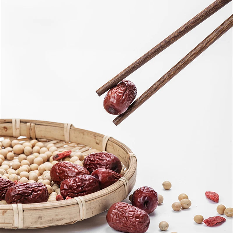 5Pairs chicken wing wooden chopsticks Korean Restaurant non-wax wooden solid wood Portable Healthy Food Stick For Sushi Chopstic Oasis Select
