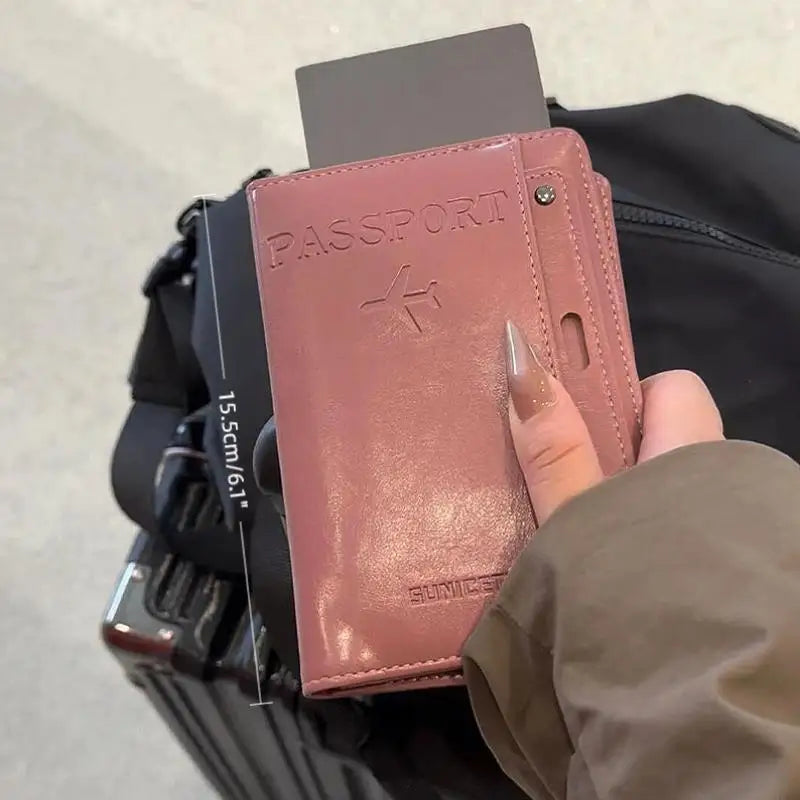 Waterproof PU Passport Holder & Travel Document Organizer Passport Holder Oasis Select