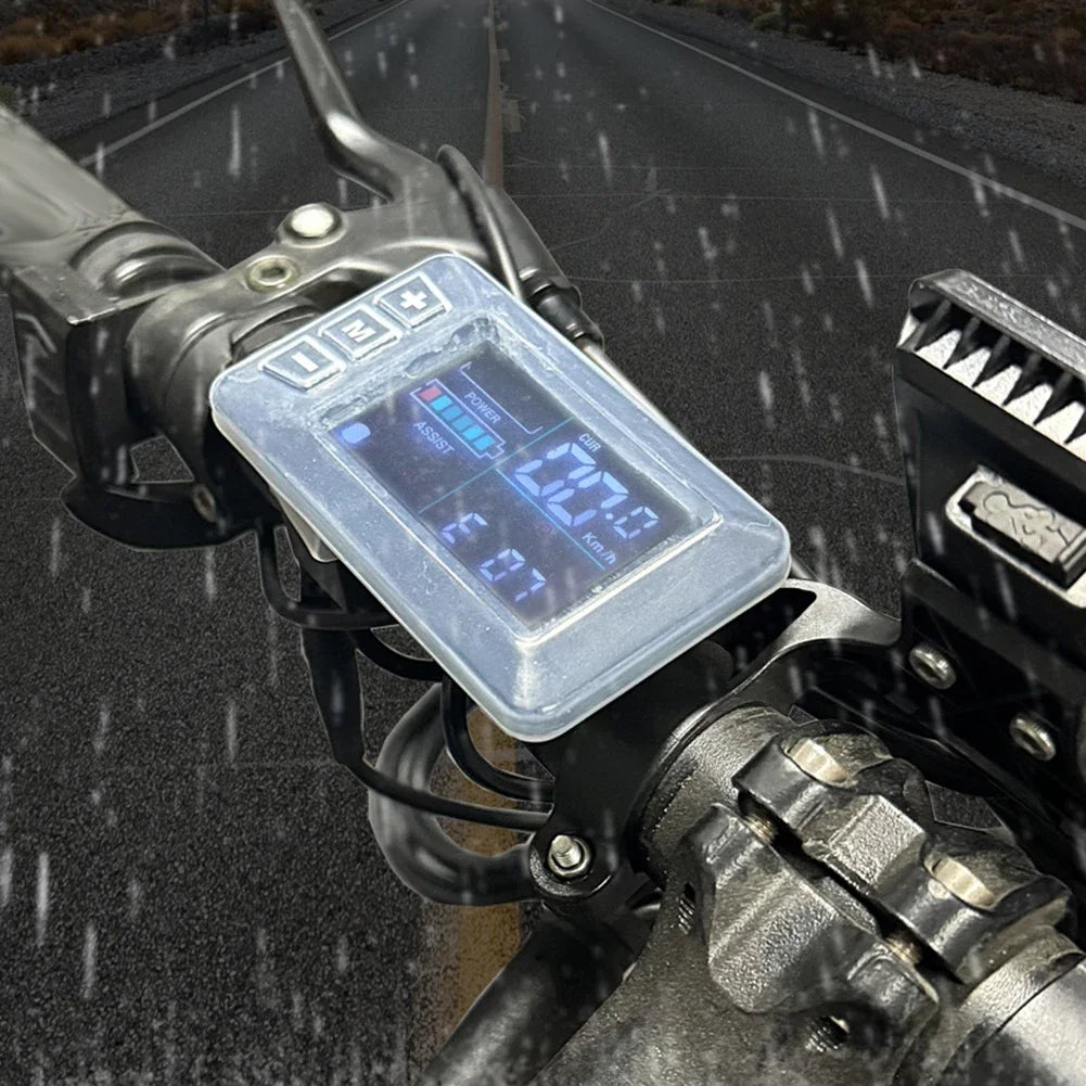 Bike Computer Protective Cover G51 LCD Display Dust Cover Electric Bicycle Speed Control Bike Anti Scratch Rainproof Covers Oasis Select