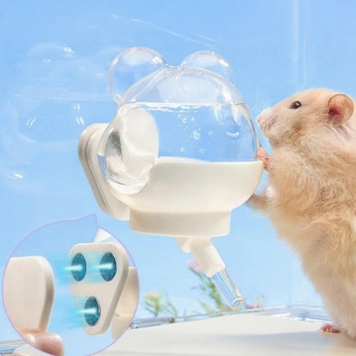 220ml Magnetic Hamster Water Bottle | Wall-Mount No-Drip Small Pet Water Bottle Oasis Select