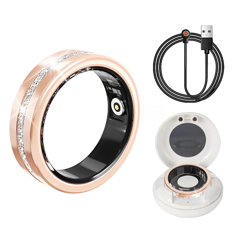 Smart Ring – Heart Rate, Sleep & Cycle Tracker | IP68