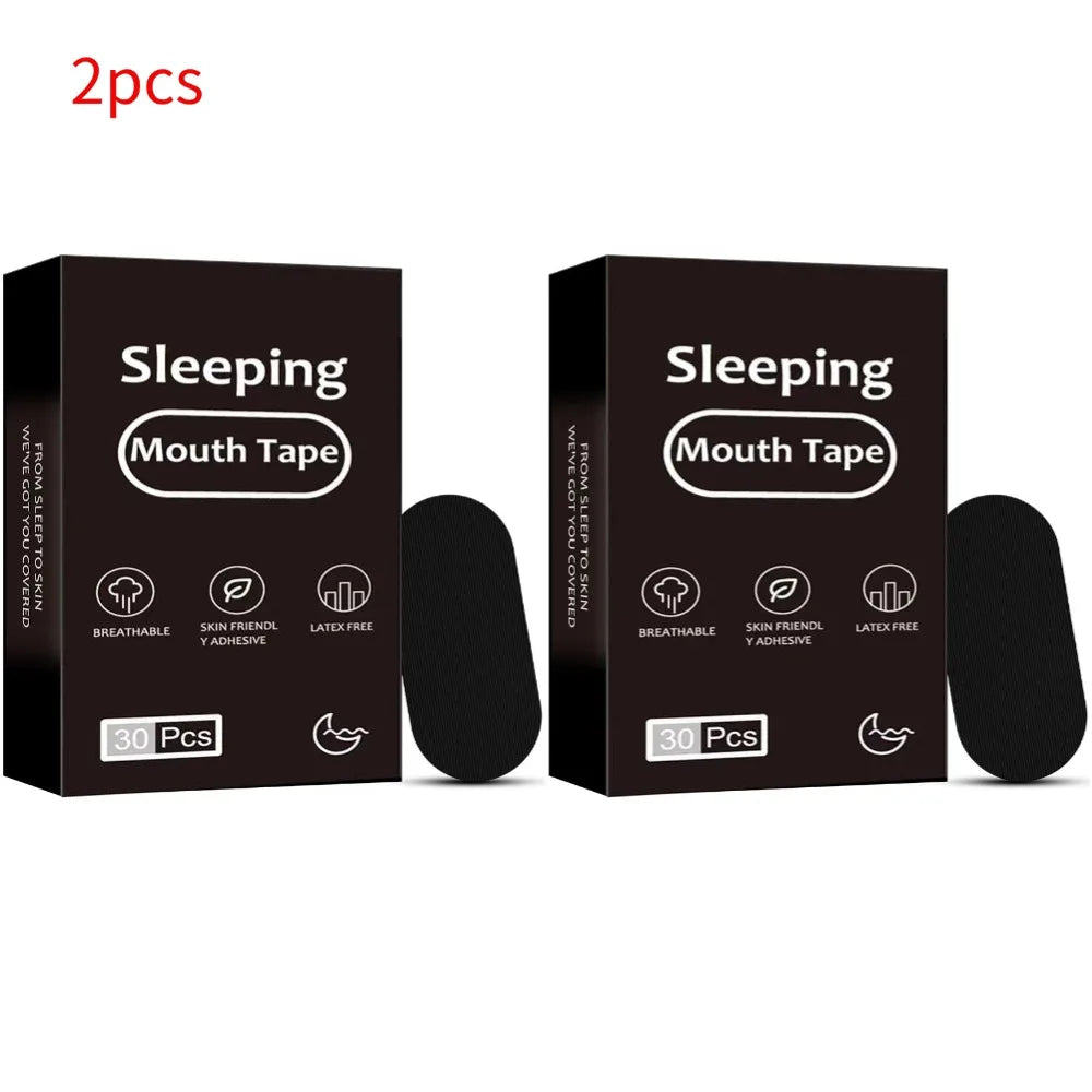 Mouth Tape Sleep Strip Anti-Snoring Mouth Breathing Tape To Improve Sleep for Snoring Lip Patch Mouth Stickers Oasis Select 2pcs
