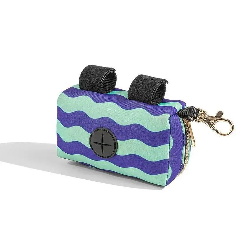 Pet Dog Poop Bag Holder Leash Attachment Adjustable Mini Travel Garbage Bag Dogs Waste Poop Bags Dispenser Pet Cleaning Tools Oasis Select A8