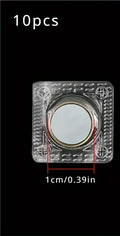 10pcs Magnetic Fasteners for Sewing - Invisible Metal Fasteners for Clothing and Bags Easy-to-Use Handicrafts DIY Accessories Oasis Select 10pcs a set