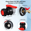 IBC Tote Adapter (75 mm) Coarse Thread IBC Tote Valve DN50 Oasis Select 001