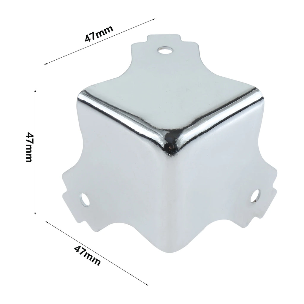 Metal Protection Corners Protector Audio Active Speakers Triangle Angles Cases Speaker Repair Parts Accessories Home Theater Oasis Select 47mm x 4