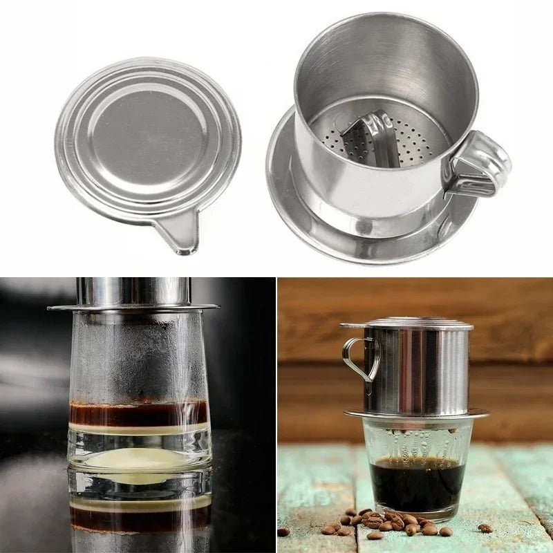 Vietnamese Stainless Steel Phin Coffee Filter | Traditional Drip Coffee Drip Filter Oasis Select Default Title
