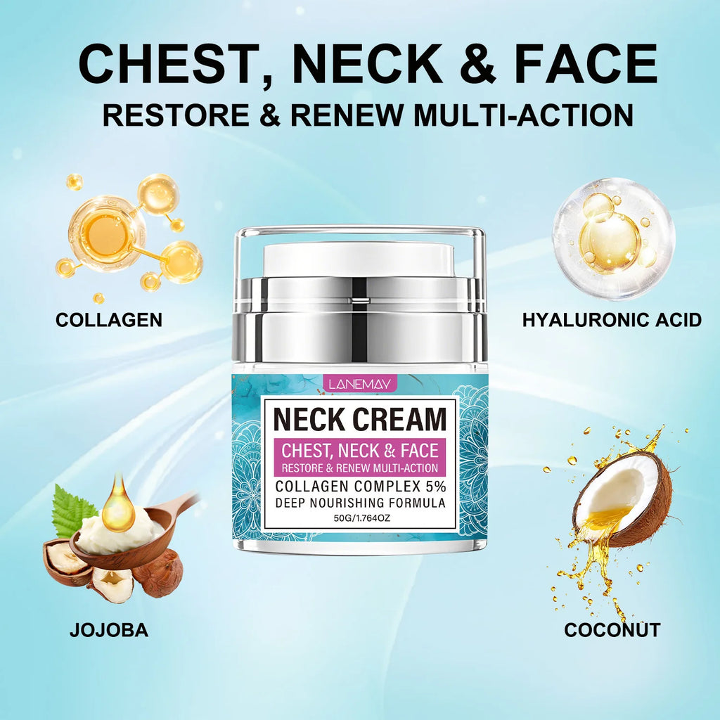 Lanemay Collagen Neck Cream – Firm, Lift & Smooth 50g