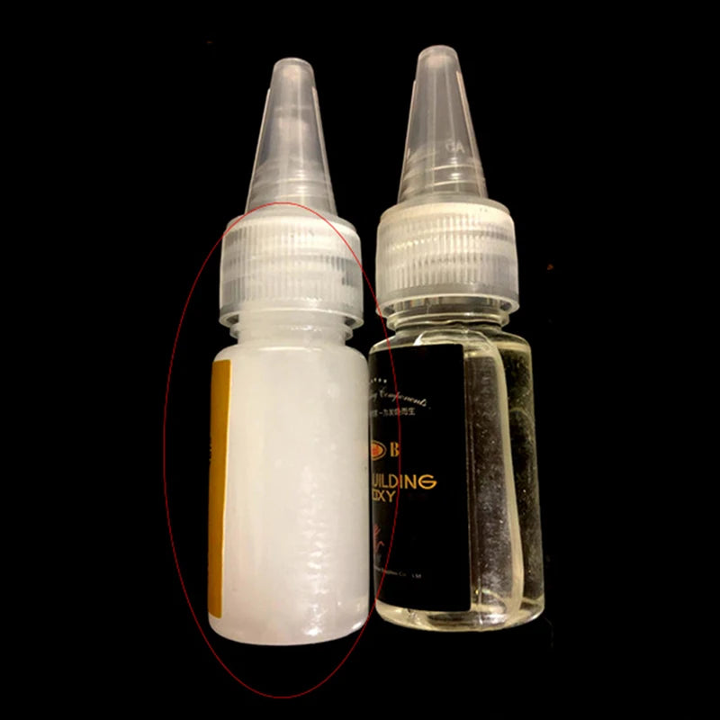 20ml Fishing Rod Glue Fishing Rod Epoxy Resin AB Glue Transparent Glue For Twine Fishing Rods Accessories Fishing Rod Paint Oasis Select
