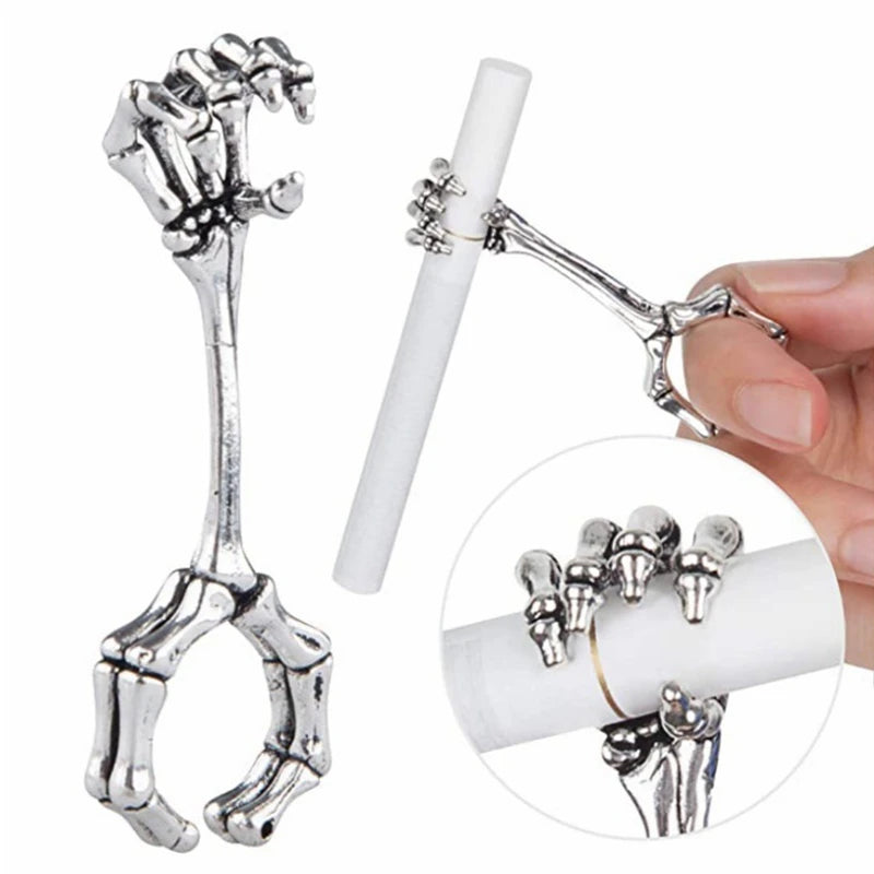 Smoking Accessories Rings Cigarette Holder Rack Metal Finger Clip Smoke Cool Gadgets for Man Gifts Smoker Tools Oasis Select