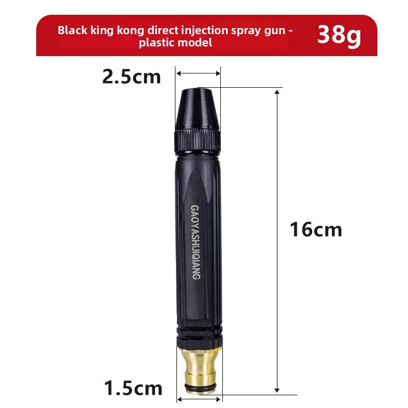 Multi Function High-Pressure Sprinkler Car Wash Flushing Garden Hose Tap Water Booster Adjustable Nozzle Gardening Tool Oasis Select B