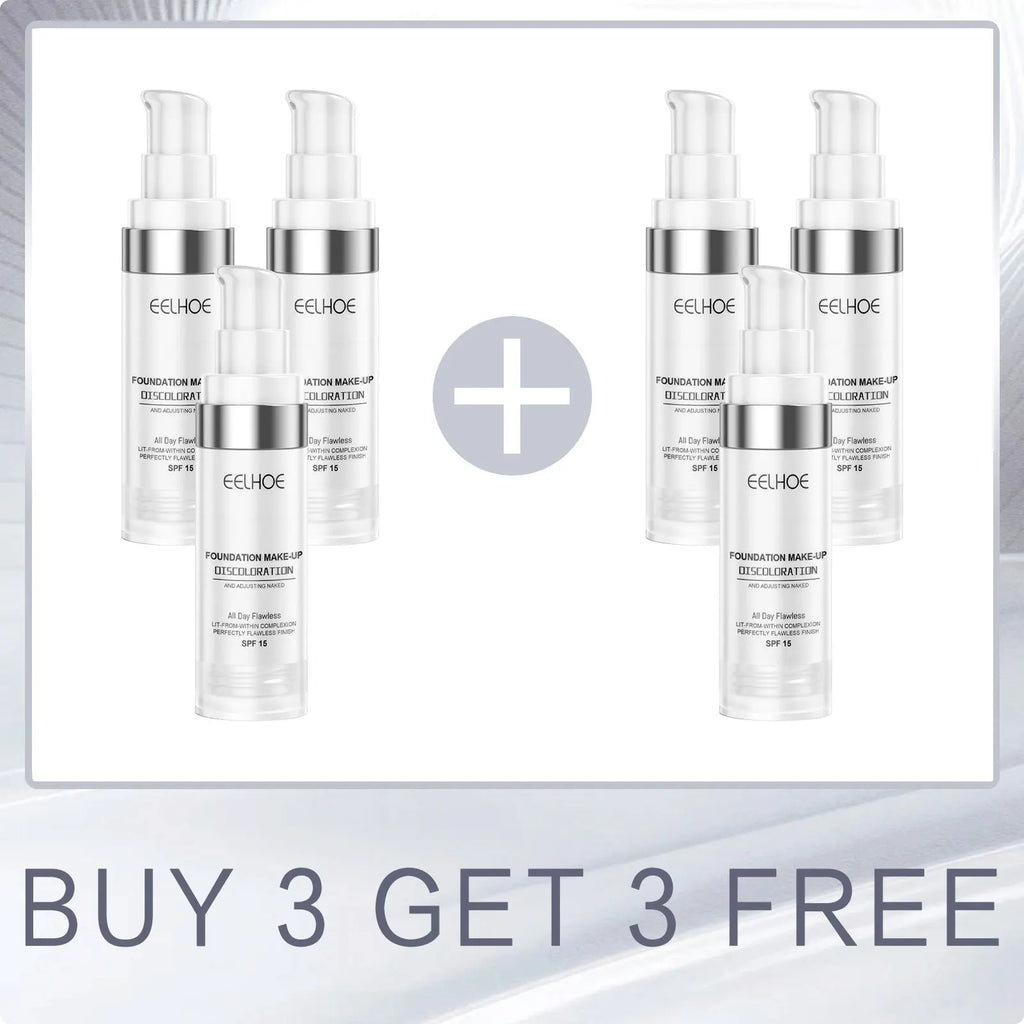 EELOHE Liquid Foundation Brighten Even Skin moisturizer Hydrating Lasting Oil-Control Dry To Oily Skin Care Face Concealer Cream Oasis Select Buy 3 for 3 Free