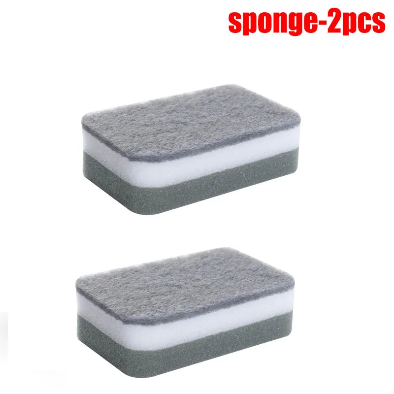 Dishwashing Liquid Dispensers Kitchen Soap Dispensers Dish Soap Dispenser Kitchen Detergent Large Capacity Sink Automatic Home Oasis Select sponge-2pcs