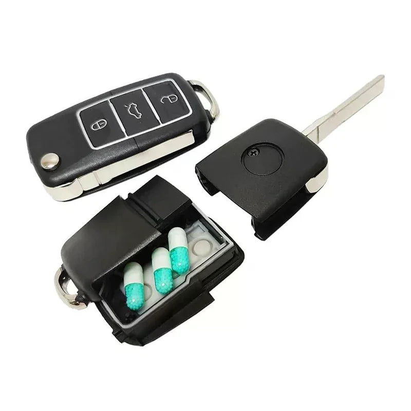 Innovative Car Key Disguise Safe Box Secret Compartment for Money and Pills Oasis Select