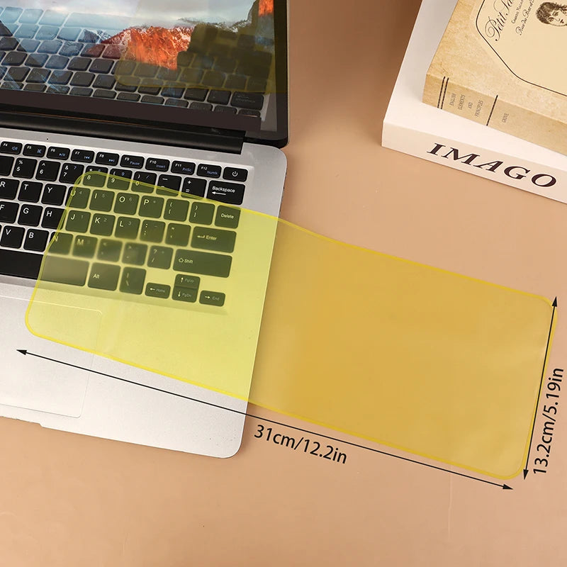 13-14 Inch 15-17 Inch Universal Laptop Notebook Keyboard Silicone Cover Dustproof Waterproof Film Keyboard Protector Skin Oasis Select 1 Yellow