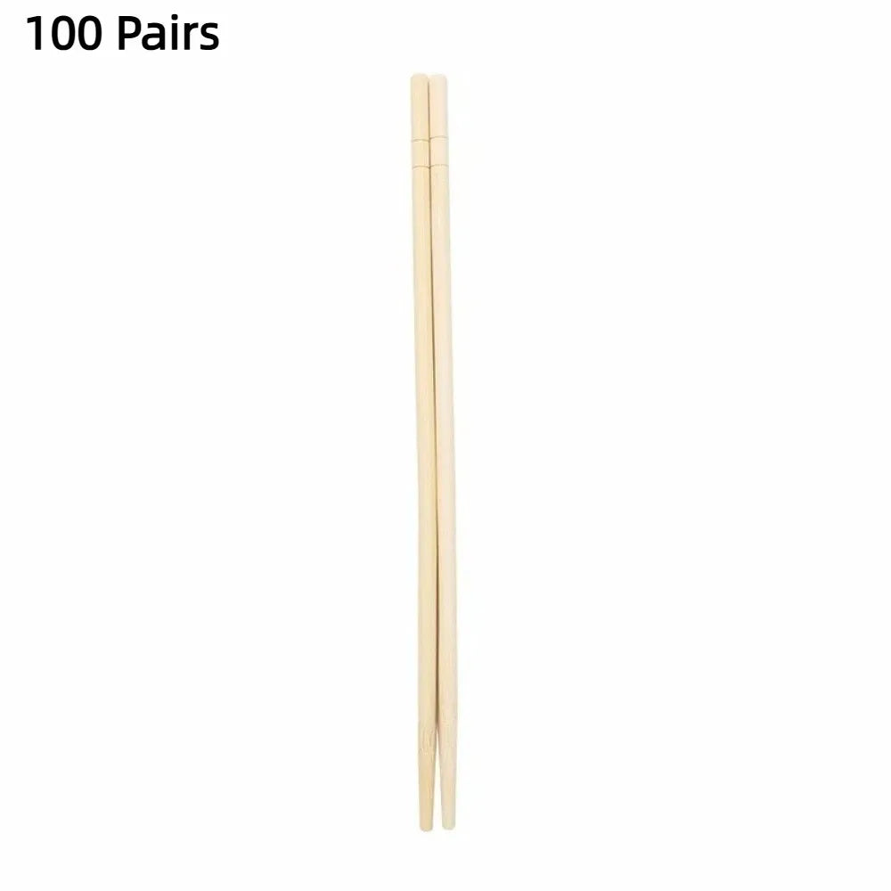 50/100pairs Hygienic Disposable Chopsticks Individual Package Portable Bamboo Chopsticks Single-use Takeout Tableware Fast Food Oasis Select 100pairs Chopsticks