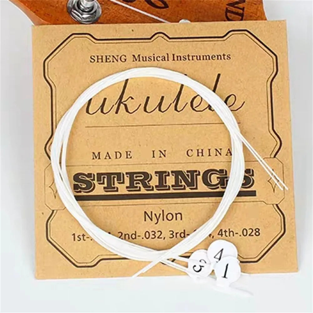 4PCS/Set Nylon Strings Universal Ukulele String For 21in 23in 26in Ukuleles Oasis Select 4PCS