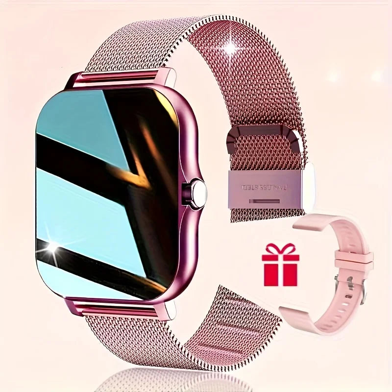 VETXI Smartwatch – HD Touch Screen, Calls, SMS & Alexa