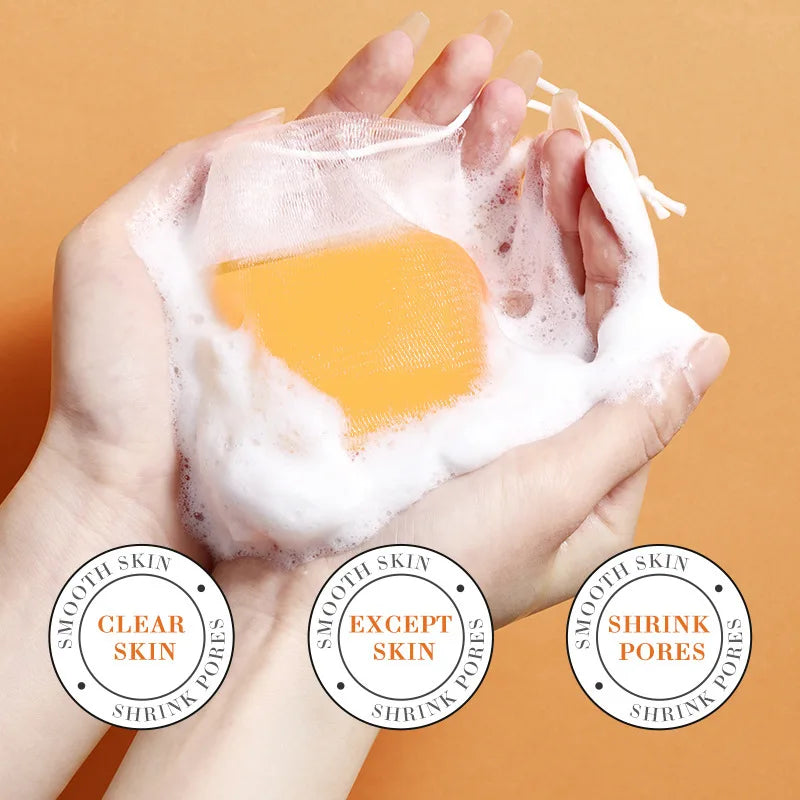 Rice & Turmeric Vitamin C Soap Bar | Face & Body Cleanser Natural Cleansing Bar Oasis Select