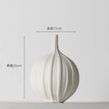 Simple and Creative Simple Elegant Ceramic Vase Decoration Dry Flower Arranger Living Room Advanced Sense of Home Decoration Oasis Select C