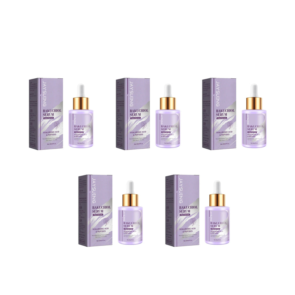 Bakuchiol Anti-Aging Face Serum – Firming & Wrinkle Fade 30ml Anti-Aging Face Serum Oasis Select 5x30ml boxed