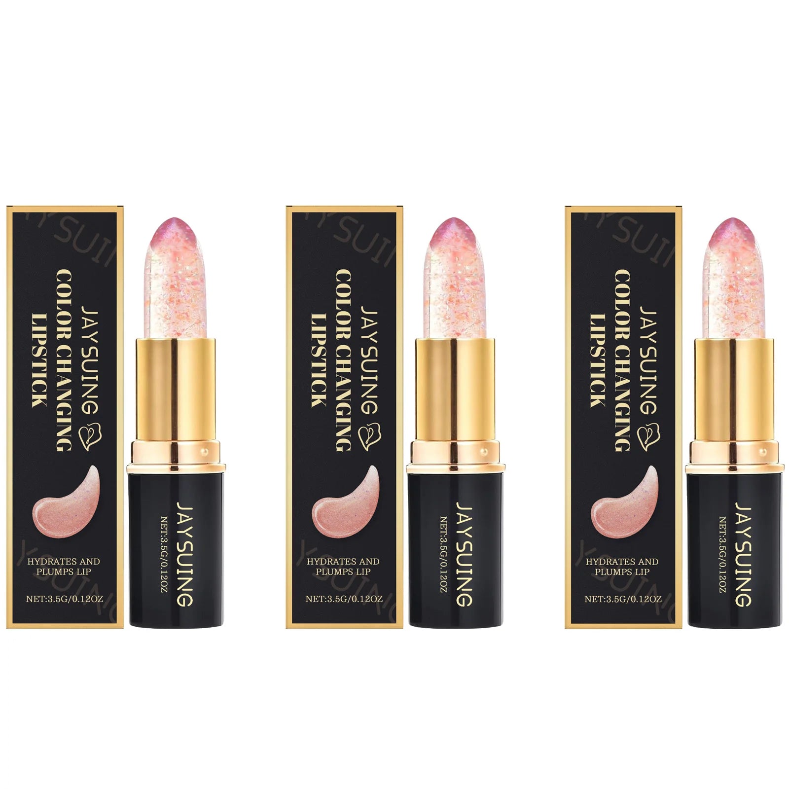 Hoygi Color Changing Lip Balm – Moisturizing & Nourishing Color Changing Lip Balm Oasis Select 3Pcs