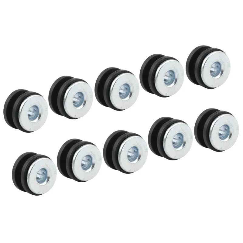 "Cushion Bolt Rubber Grommet Sets, DIY Pressure Reduction Motorcycle Accessories, 5 Kits" Oasis Select