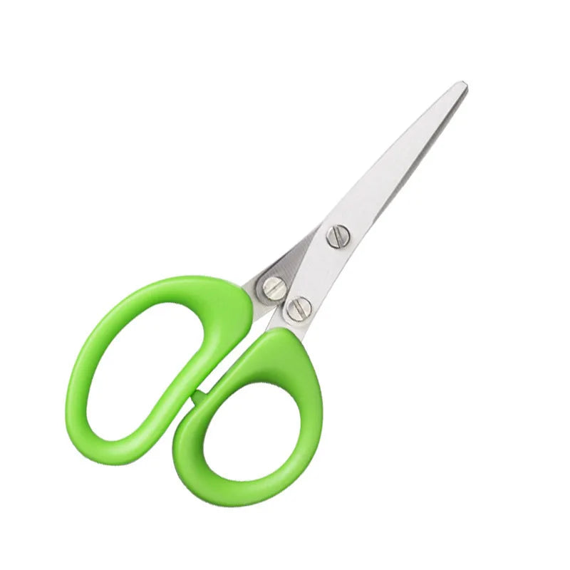 3/5 Layer Kitchen Scissors Multi Functional Stainless Steel for Pepper Scallion Laver Cutting Chopping Cooking ToolS Oasis Select 3 Layers