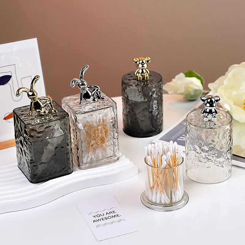 Creative toothpick holder, cartoon design Cotton bud organiser, lipstick stand Cosmetic sample organiser, high aesthetic appeal Oasis Select
