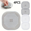 4PCS Drip Hole Hair Filter and Mesh Filter Cover - Kitchen Sink and Bathroom Drain Anti Clogging Floor Drain Oasis Select 4PCS
