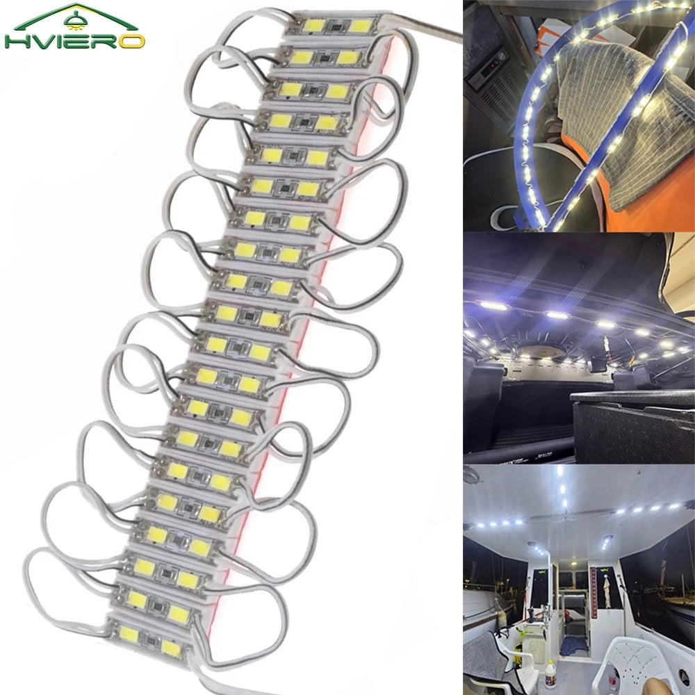 5730 2Led Modules Waterproof Dc 12v SMD SMT Anti-static Backlight Advertisement Panels Sign Boards Decorative Lighting Lamp Oasis Select
