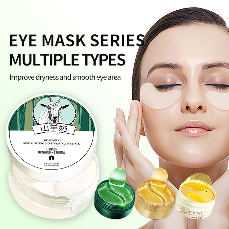 60pc Gold Collagen Eye Masks – Dark Circles & Anti-Aging Patches Collagen Eye Mask Oasis Select