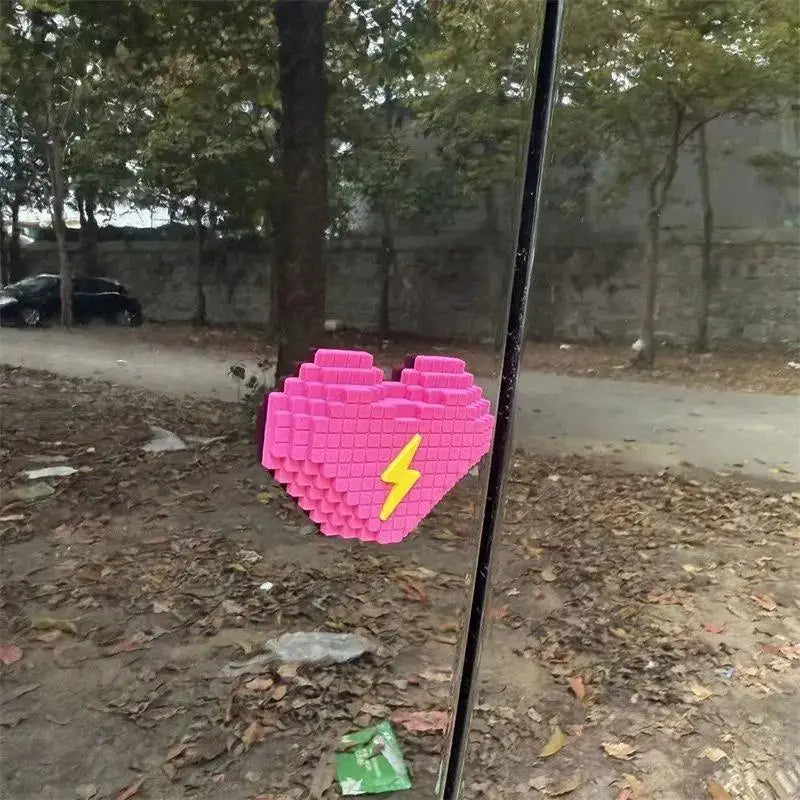 1/2Pcs Love Shaped Anti-Collision Car Side Door Protection Sticker Self Adhesive Car Door Slam Stopper Body Decoration Oasis Select A2