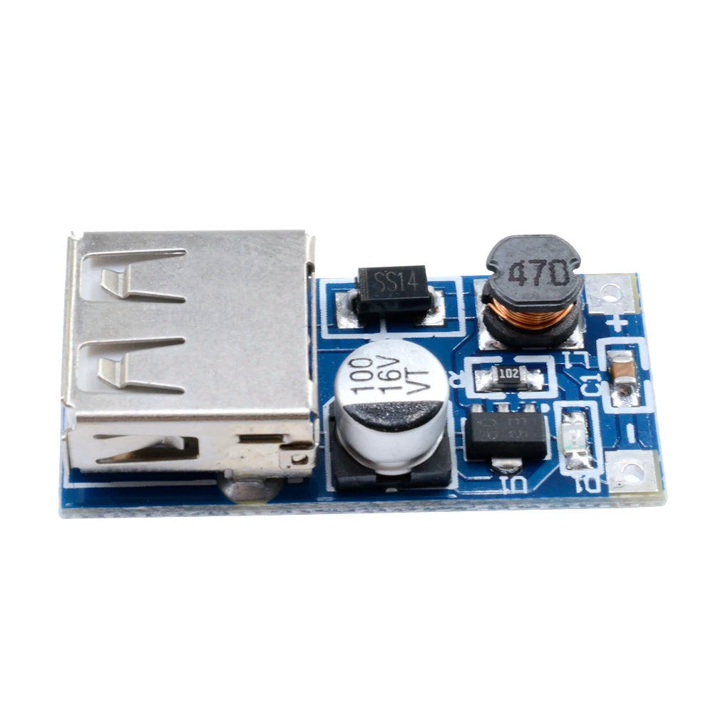 5-10pcs DC-DC USB Output Charger Converter Step Up Power Boost Module 0.9V ~ 5V To 5V 600MA USB Mobile Power Supply Boost Board Oasis Select