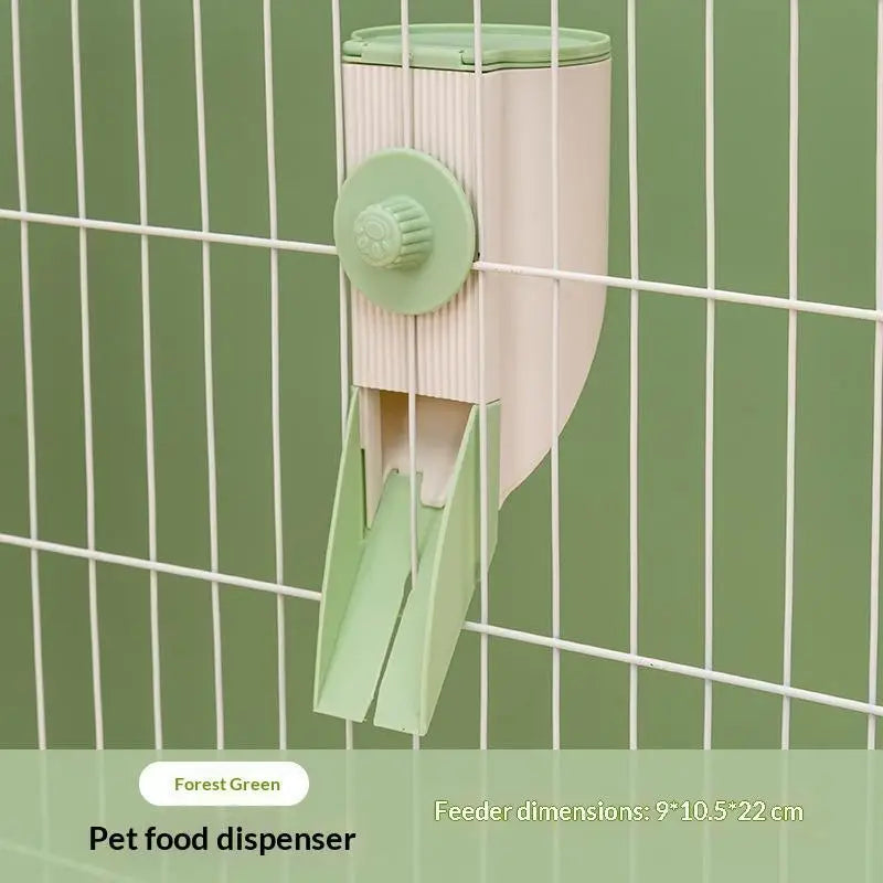 New Pet Chinchilla Hanging Feeding Waterer Easy Install Pigeon Rabbit Small Animal Automatic Feeding Water Bowl Pet Products Oasis Select A