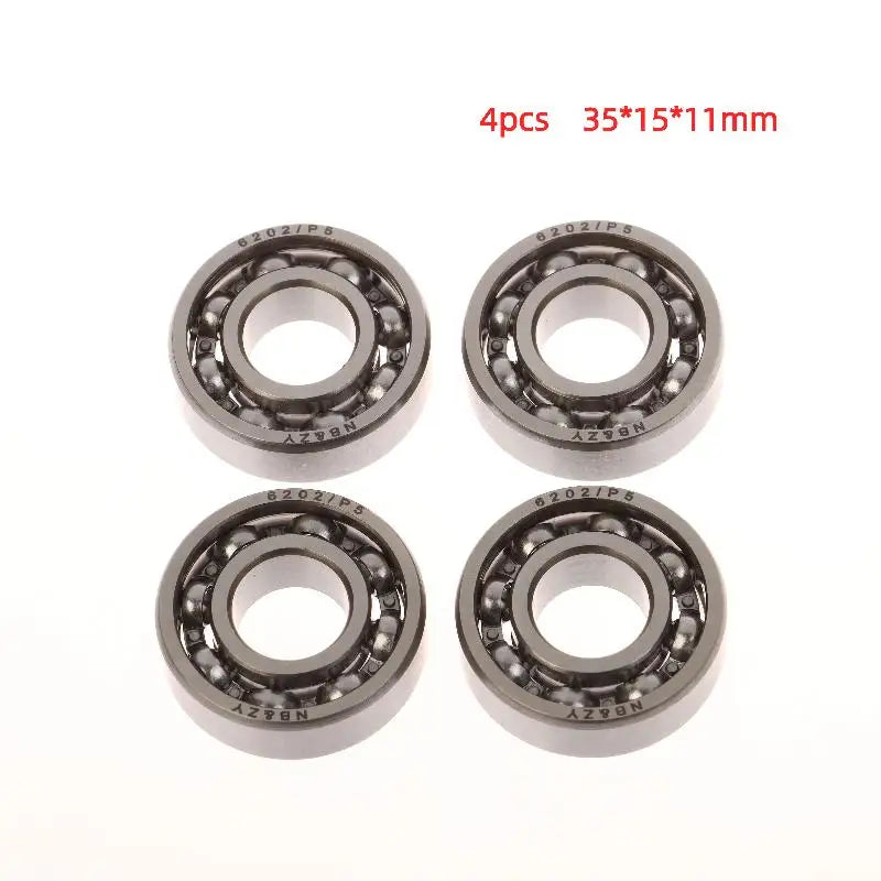 4Pcs/set Crankshaft Oil Seal Grooved Ball Bearing Kit For CG430 520 TL43 TL52 Brush Cutter & Grass Trimmer Oasis Select 03