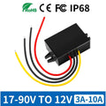 72V 60V 54V 48V 36V 24V to 12V 10A 8A 5A 3A Regulator 48 V DC Buck Car Truck Bus Taxi Vehicle Step Down Voltage Converter Oasis Select DC 36V 48V (20-60V) DC 12V 3A