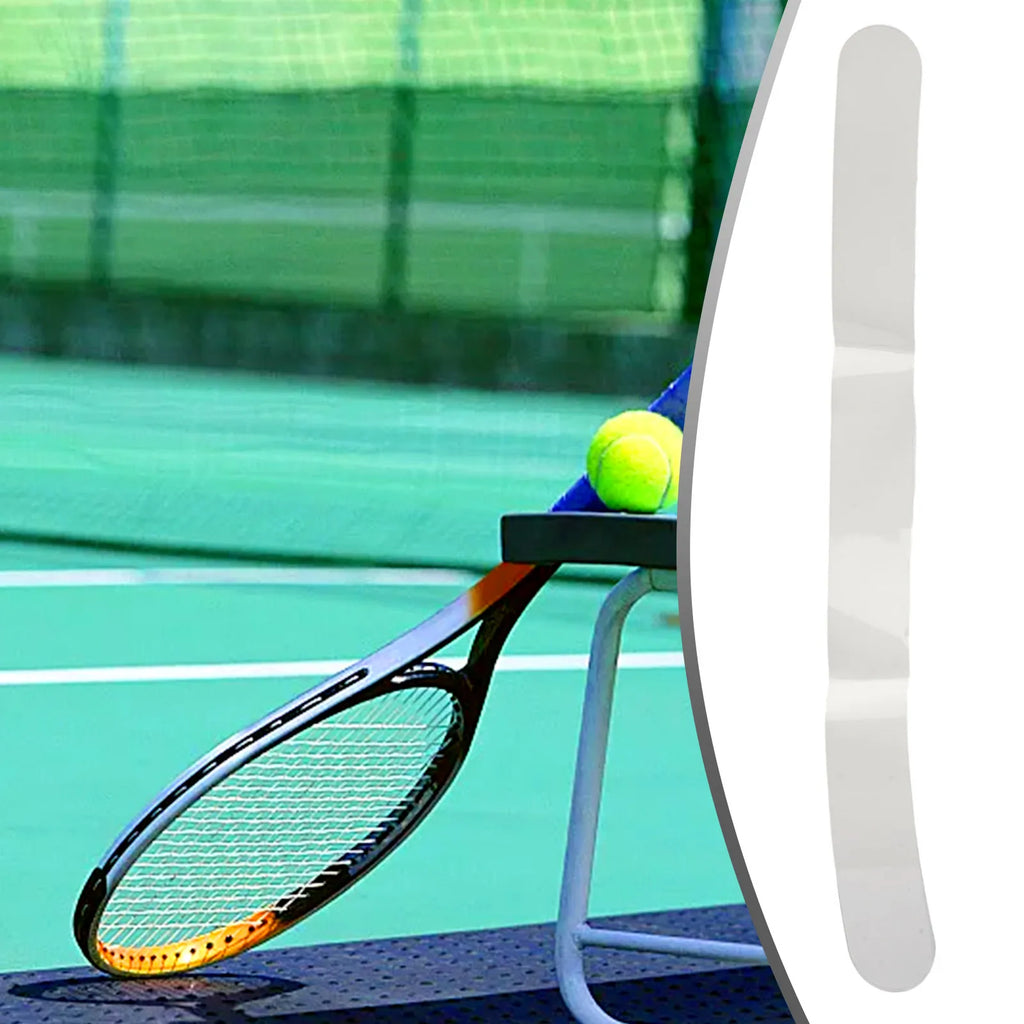 1PC Tennis Racket Paddle Protection Tape 37x3.5x0.66cm Transparent Reduce Friction Sticker TPU Badminton Racquet Tapes For Sport Oasis Select