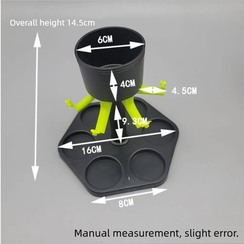 1pcs Drink Dispenser Party Supply Creative Liquor Pourer Reusable Beer Wine Whiskey Holder for Bar Drinking Game Oasis Select Only Holder