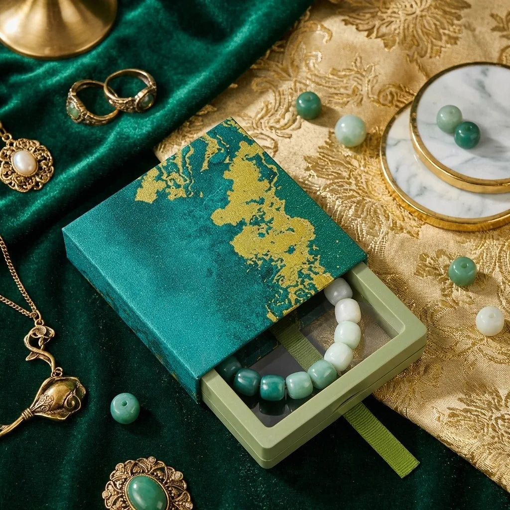Pull-Out Floating Drawer Jewelry Box – Rings & Necklaces